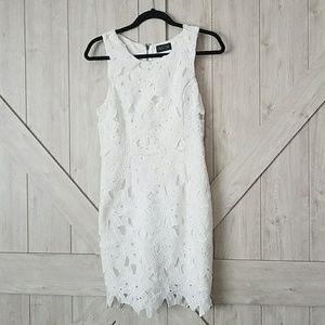 White lacy dress